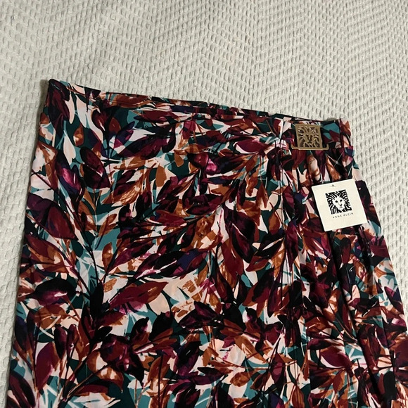 🖤New Anne Klein Multicolor Wrap Skirt🖤 - Picture 4 of 9